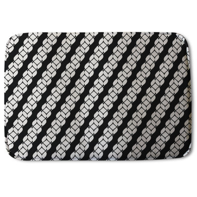 Ajalon Memory Foam Non-Slip Bath Rug