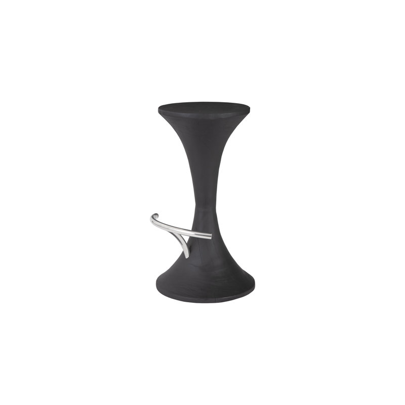Marley Solid Wood 30'' Bar Stool, Black