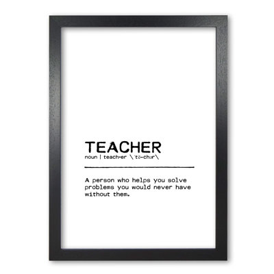 Teacher Help - Print