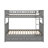 Full Over Full Bunk Bed With Drawers-894080007