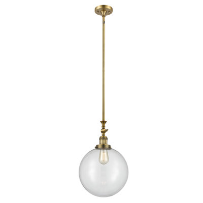 Luminaire suspendu sphère 1 lumière Clermont