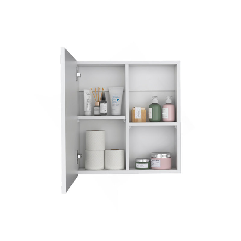 Pharmacie Clayton, salle de bain, blanc, Blanc