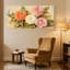 Bouquet avec ensemble de 3 impressions murales sur toile-1459740358