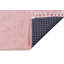 Tapis rose en coton tissé à la machine Fideline-196537752
