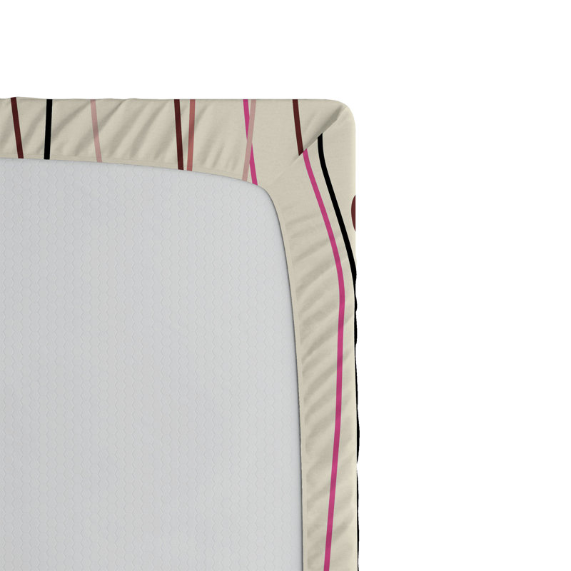 Ensemble de 2 draps-housses Ambesonne, Drap-housse de taille simple