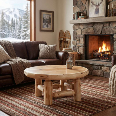 Table basse Cedar Log