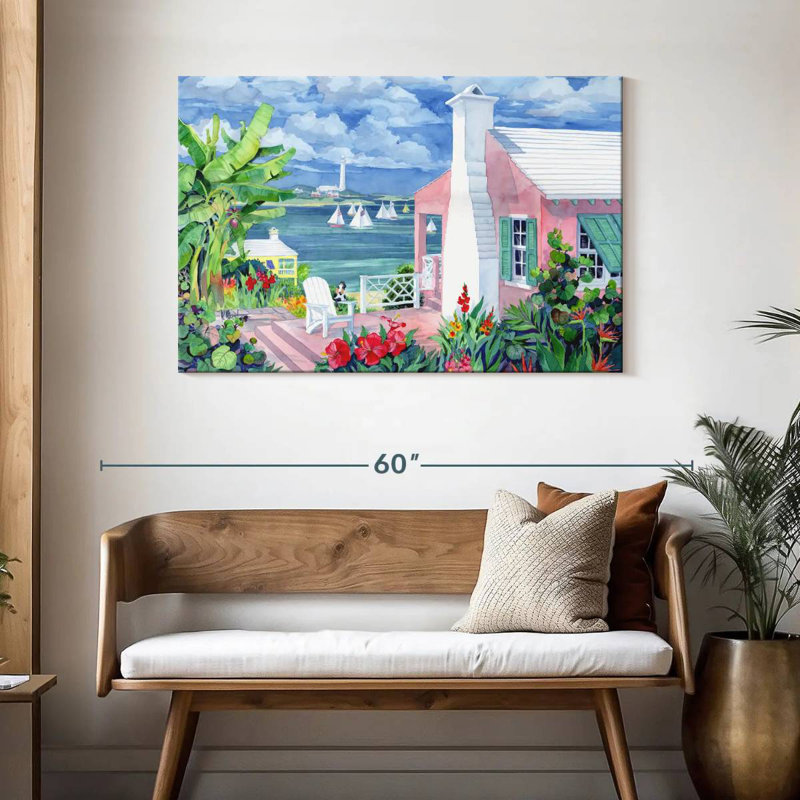Bermuda Cove, 30" H x 45" W