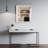 Black Aluminum Frame Lighted Bathroom Mirror-43159950