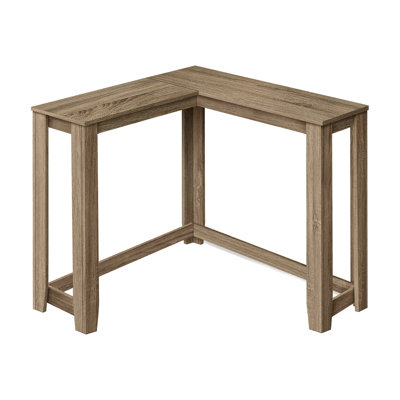 Narrow Taupe Accent Table Console, Entryway Corner For Living Room Bedroom, Modern Stable Construction Table, Console Solid