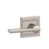 Latitude Lever with Upland Trim Hall and Closet Lock