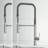 Sterling 23 H 1-handle Pull-Down 2-Function Sprayer Kitchen Faucet-62796188