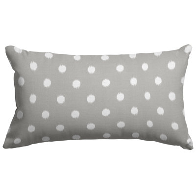 Ikat Dot Outdoor Rectangular Throw Pillow