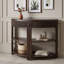 Console avec tiroir et tablettes-368969783