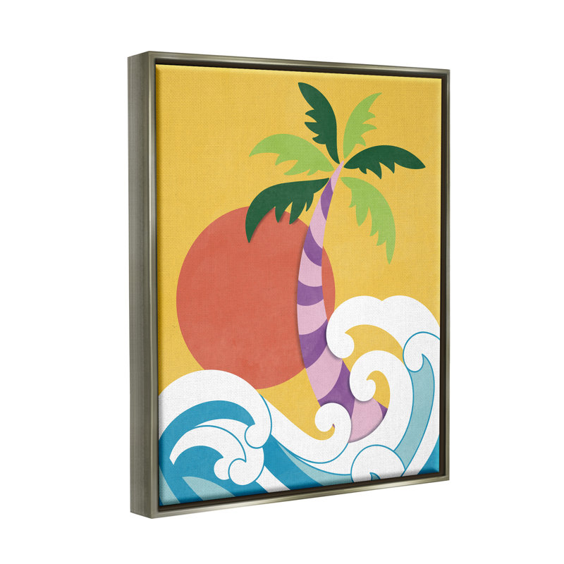 Conception d'art moderne sur toile Stupell Industries par Modern Waves par Marcus Prime, H 21 po x l 17 po x P 1,7 po