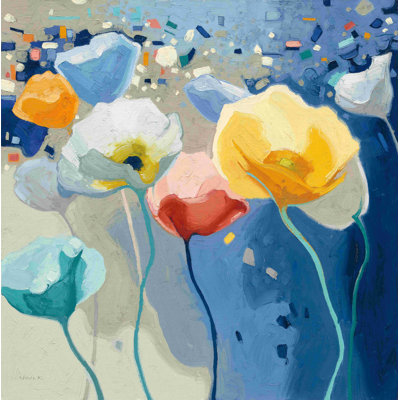 " Bleusy " Painting Print