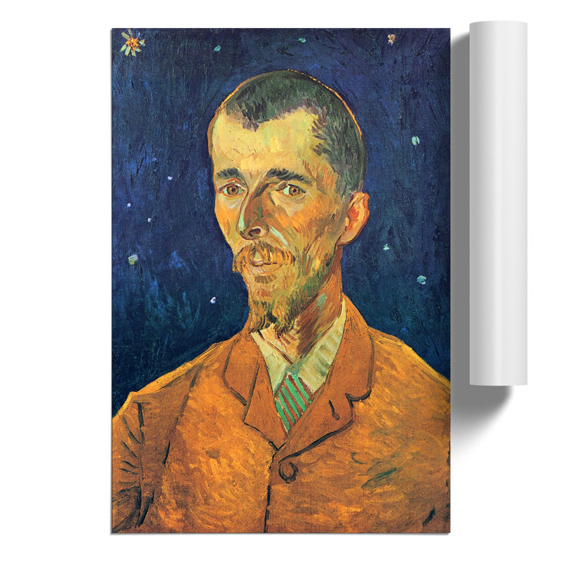 Eugene Boch by Vincent van Gogh - Frameless Print, 59cm H x 42cm W x 0.1cm D