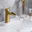 Single-Hole Bathroom Faucet with Drain Assembly-91060605