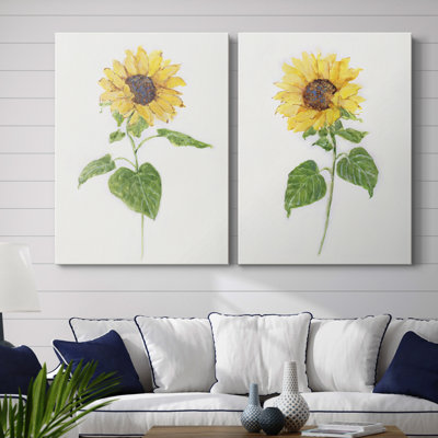 " Sunflower I " 2 - Pieces