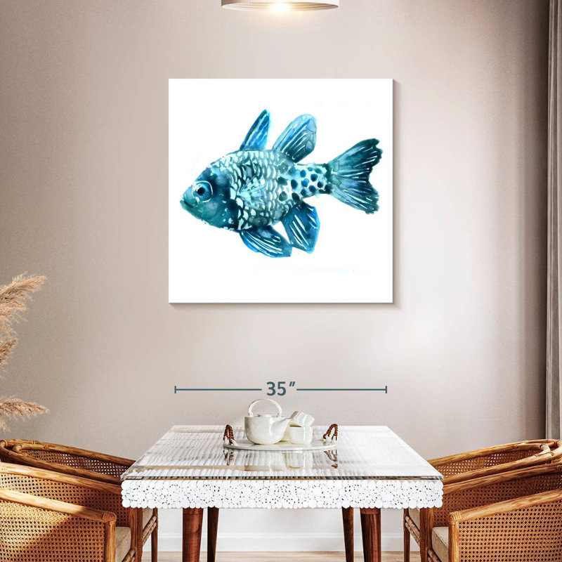 Crowle Fish II, 36" H x 36" W