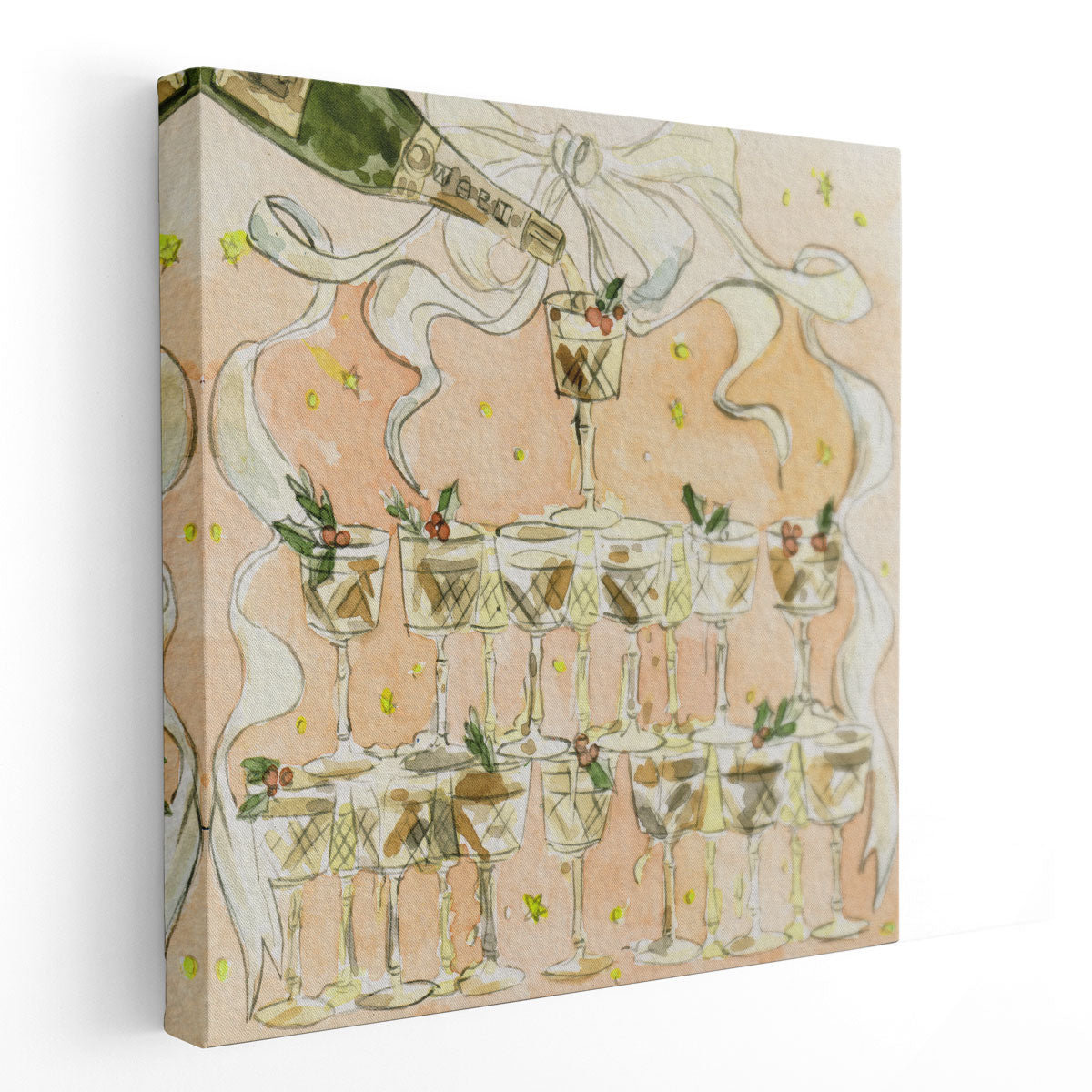 The Holiday Aisle® Christmas Countdown I - Canvas Print Wall Art | Wayfair