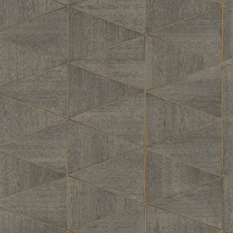 33cmm x 33cm Matte Wallpaper Roll, Brown