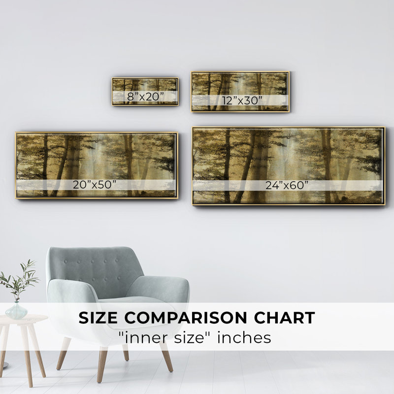 Golden Magic- Framed Canvas