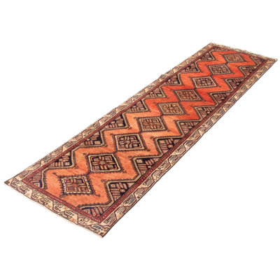 Tapis unique en cuivre Anadol fait à la main 2 pi 10 po x 10 pi 3 po