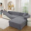 Housses pour canapé modulaires à texture rectangulaire - Protecteur durable et extensible pour canapé en forme de L, cadeaux gratuits inclus-1779669027-1779669028