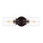 Barfield Edison Cylinder Iron/Seeded Glass Farmhouse Contemporary LED Wall Sconce-1159594733