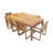 8 - Person Solid Wood Solid Wood Top Four Leg Dining Set-96273556