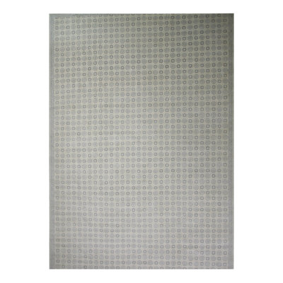 Khotan-In Hand Knotted Blue /Grey 13x21 Oversize Rug