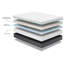 Matelas en mousse viscoélastique 12 "Copper Lux-857328968-857328964