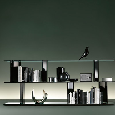 Keynsham 2 Piece Glass Accent Shelf