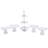 5Pcs Crystal Cake Holder Dessert Table Display-299837194