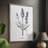 Lavender Framed Print - Solid Wood-1970716254