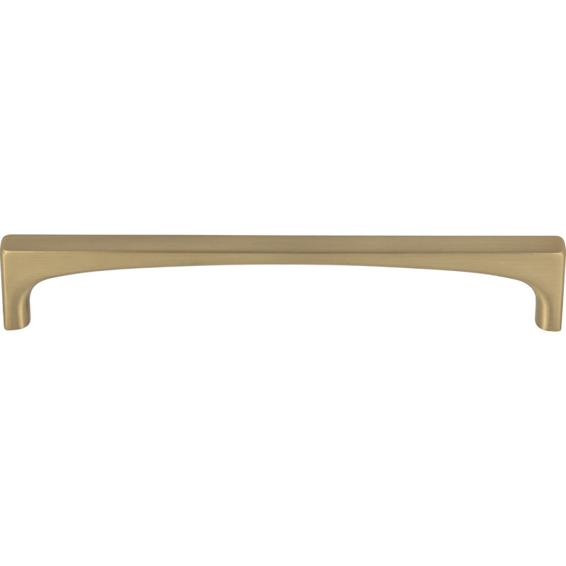 Honey Bronze Modern Bar Handle with Mounting Hardware