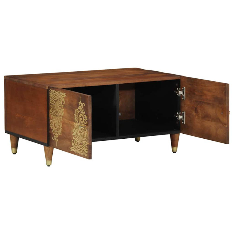 Solid Wood Coffee Table with Storage