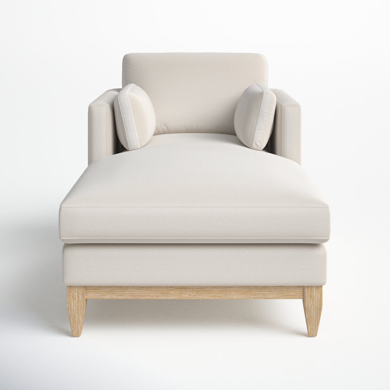 Pera Velvet Chaise Lounge