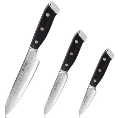 Ensemble de couteaux assortis 3 pièces yatoshi