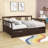 Jaye Wooden Daybed with Twin Size Trundle-162183935-162183904