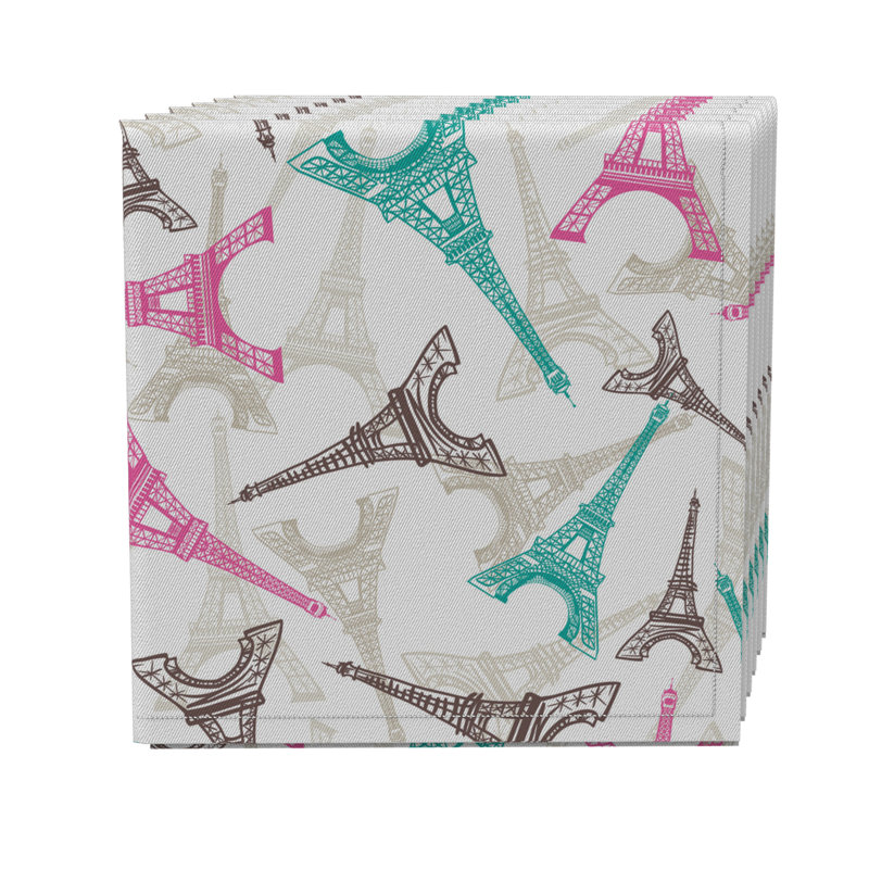 Cotton Twill No Pattern Square Napkin