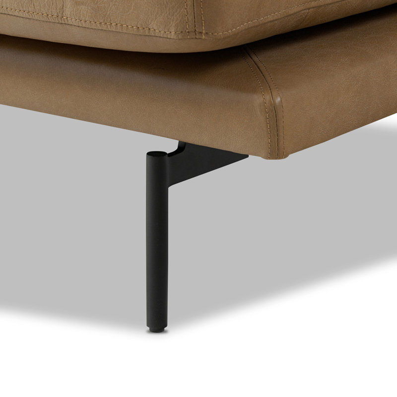 Melle 2Pc Sectional W/ LAFC-Omari Natural, Omari Natural Polyester Blend, Left Hand Facing