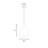Venegas 1-Light Single Bell Pendant in Brushed Nickel-18793804