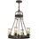 Greenbriar Oak 4 - Light Chandelier