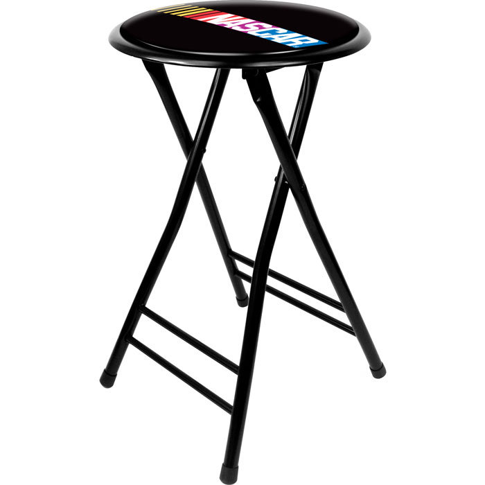 NASCAR Upholstered Counter Stool with Metal Frame