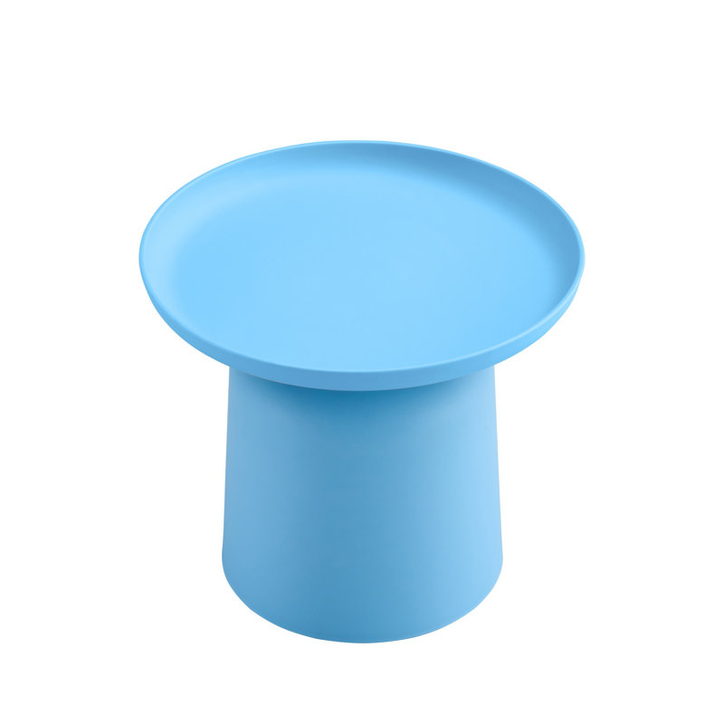 Living Room Side Table Small Coffee Table, Blue