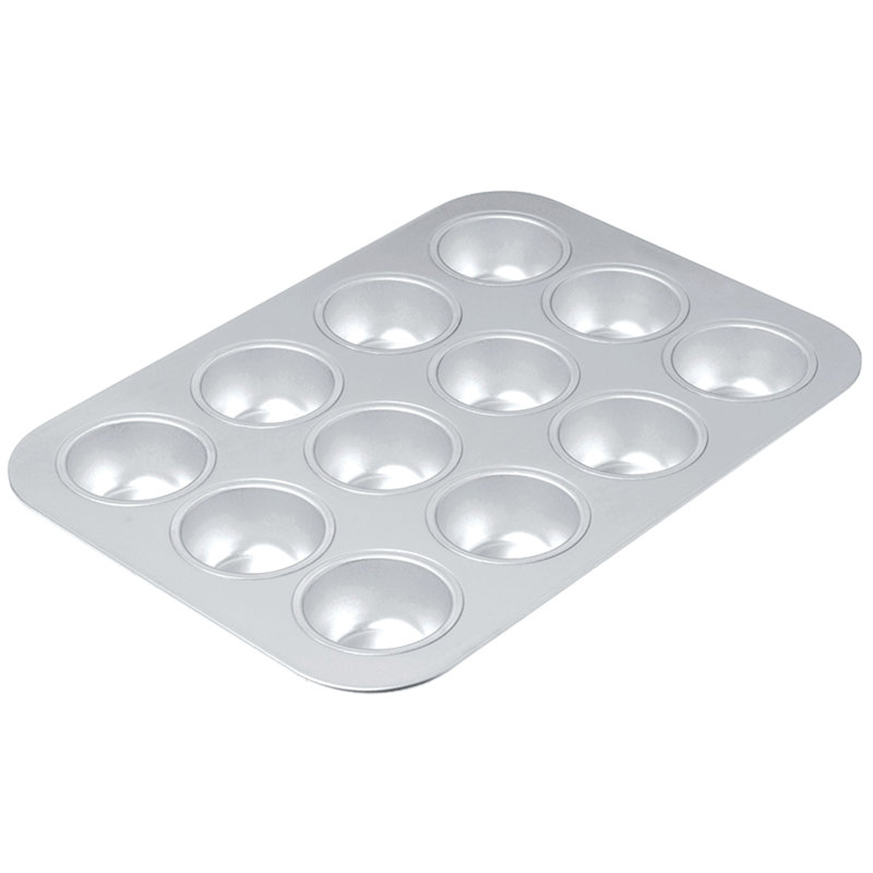 Heavy-Duty Nonstick 12-Cup Aluminized Steel Muffin Pan