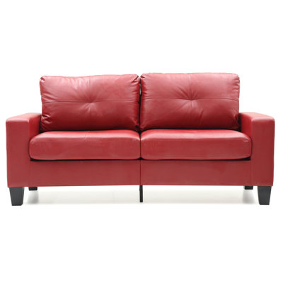 Newbury 71in Sofa, Red