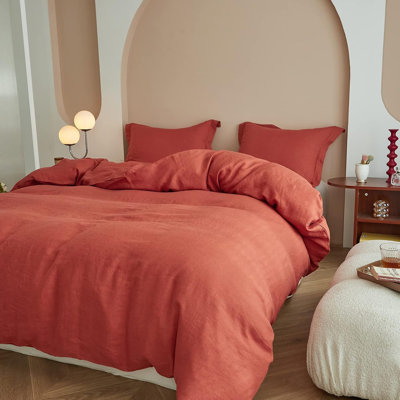100% Linen Duvet Cover Set