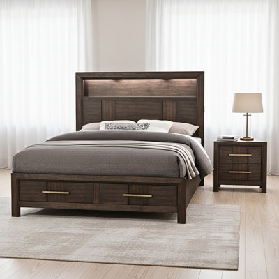 Mishaela King 2PC noyer